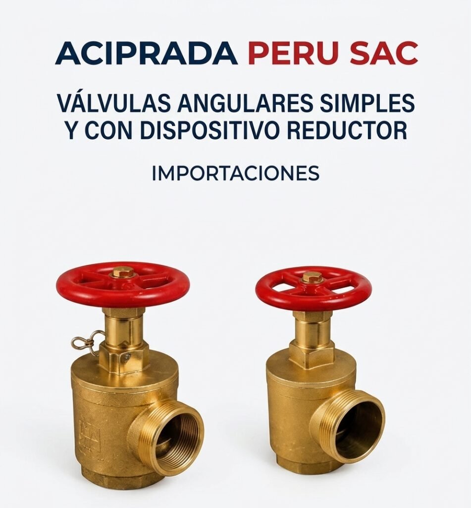 VALVULAS ANGULARES