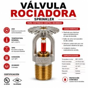 VALVULA ROCIADORA